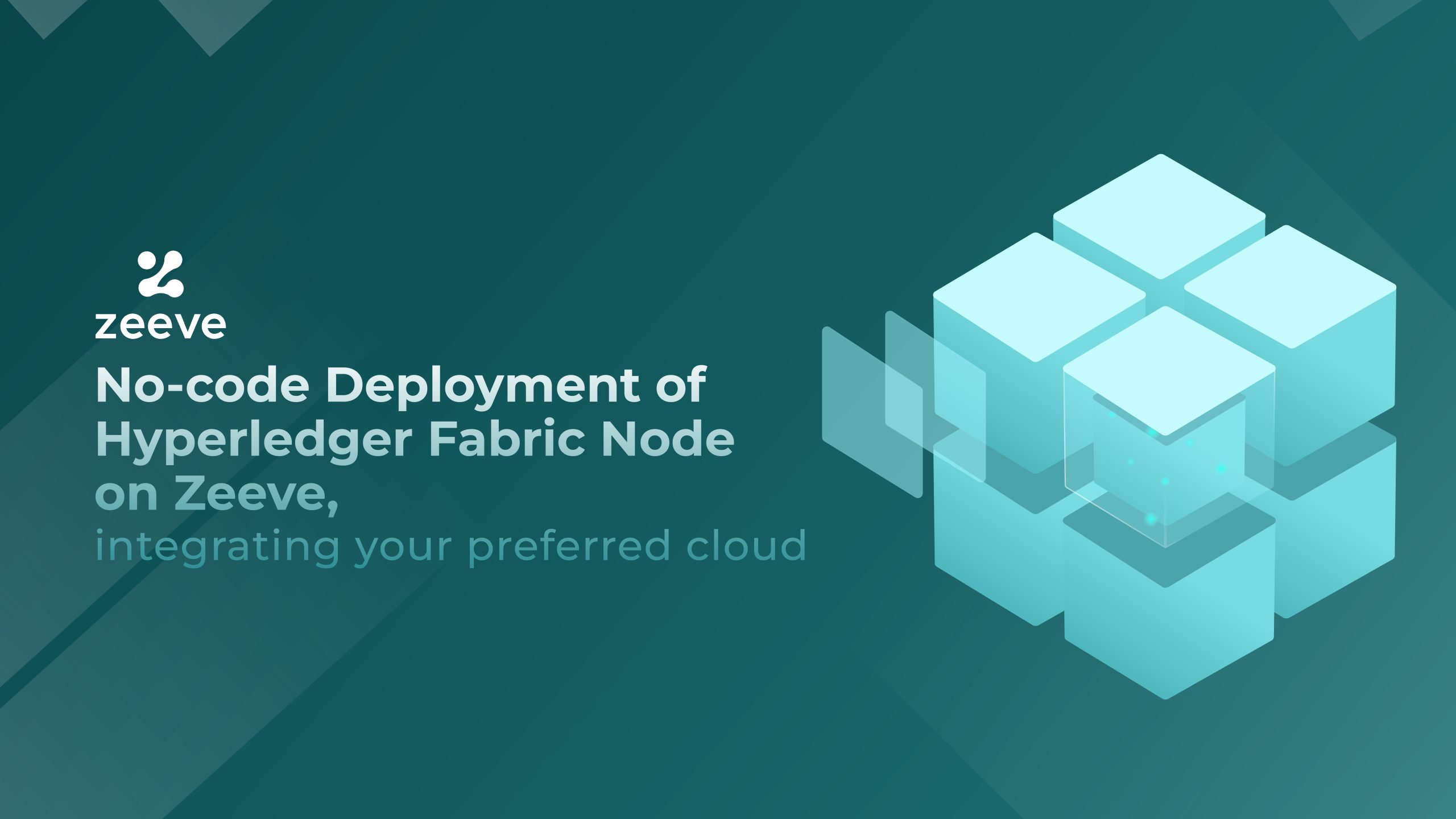 No code deployment of hyperledger fabric node on zeeve