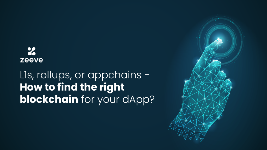 Right blockchain for dapps