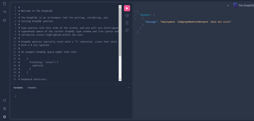 How to index Network for your Subgraph