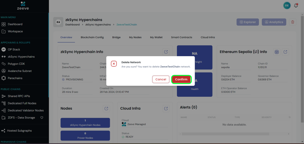 Launch with zkSync Hyperchain